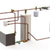 Basic with Domestic Hot Water and Supplemental Heat Direct-to-Load Schematic
